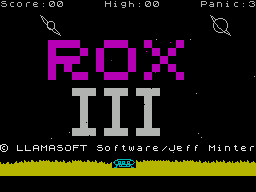 Rox III (1982)(Llamasoft)